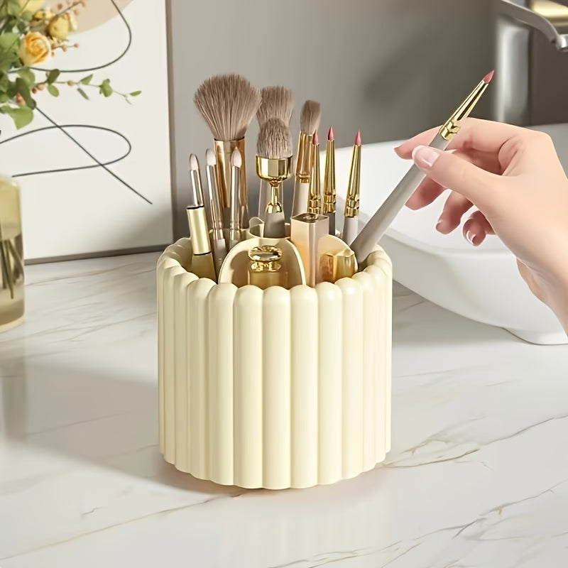 Rotating Makeup Brush Holder