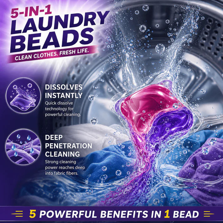 5 in 1 Laundry Power Detergent Pods